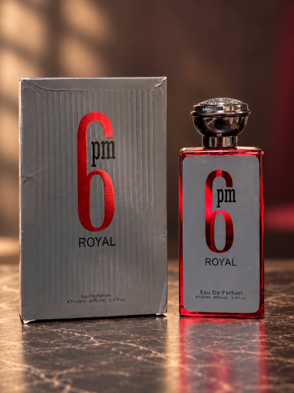 Secret Plus 6 PM Royal EDP for Men 100 ml / 3.4 oz Spray with Box
